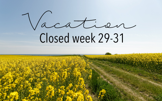 Closed for summer vacation July 17– Aug 6