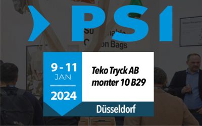 Vi ställer ut på PSI 9-11 januari